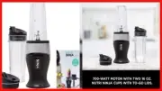 Ninja QB3001SS Ninja Fit Compact Personal Blender, for Shakes 700-Watt Base