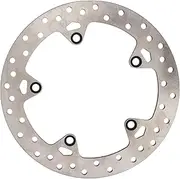 265mm Rear Brake Disc Rotor, Metal Motorbike Disc Brake Rotor, Low Noise Rear Brake Disc Rotor, Aesthetic Round Holes Disc Brake Rotor for T R1200 GS