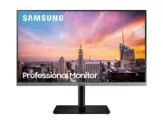 NEW Samsung S27R650FDU 27" Full HD PLS Monitor IPS 5ms 75Hz USB Hub VGA HDMI DP