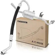 A-Premium A/C Discharge Line Hose Assembly Compatible with Ford Crown Victoria 1993-1997 & Mercury Grand Marquis 1993-1997 & Lincoln Town Car 1993-1997, 4.6L, Compressor to Condenser