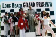 Patrick Depailler Tyrrell third Carlos Reutemann Ferrari winn- 1978 Old Photo
