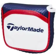 Taylormade Austec Putter Cover Mallet White/Navy/Red Men's Headcover 25SS