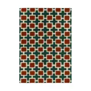 Scion Hatch Rug Rust-350 x 250cm