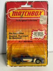 1983 Matchbox Superfast #6 Blue IMSA Mazda RX-7 New