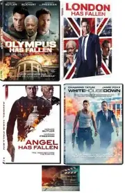 Olympus Has Fallen / London Has Fallen / Angel Has Fallen White House Down DVD