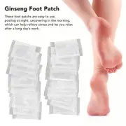 30PCS Foot Patch Stress Relief Ginseng Extract Foot Pads For Body Care