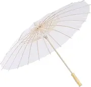 [LIFKOME] 1Pc DIY Graffiti Oil Paper Umbrella for Blank Drawing Umbrella for Arts Crafts for Preschool Kindergarten Activities Durable Easy to Carry