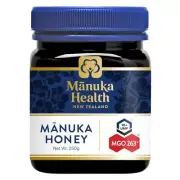 New Zealand Manuka Health MGO263+ UMF 10+ Honey 250gm