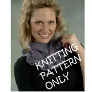 NWT Michelle Porter Plymouth Yarn 1939 Ruffled Scarf Shawl Knitting Pattern