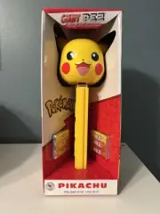 Giant Pikachu PEZ Dispenser 12"with Candy: 2024 Pokemon Pokémon Collectible