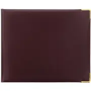 Letts Classic Quarto Landscape Guest Book Burgundy Home Office Stationery