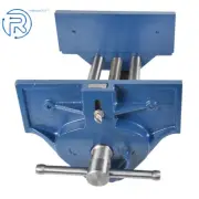 10In Cast Iron Woodworker's Bench Vise Quick Release Vice for Woodworking New