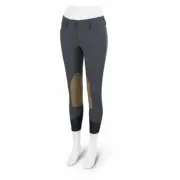 R.J. Classics Gulf Low-Rise Front Zip Breeches - Graphite