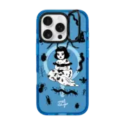 iPhone 16 Pro Impact Ring Stand Case MagSafe Compatible Bug Girl by Mel Stringer