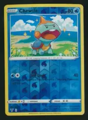 2020 POKEMON VIVID VOLTAGE REVERSE HOLO HP 80 38/185 UNPLAYED CHEWTLE