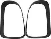 CLZCNQLX Car Headlight/Tail Cover Trim Parts Compatible for BMW Mini Cooper One JCW/Countryman F60 2017-2023(Black for Rear Lamp)