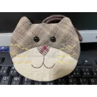 在飛比找蝦皮購物優惠-日本拼布 貓 鑰匙包  手工縫製 獨一無二