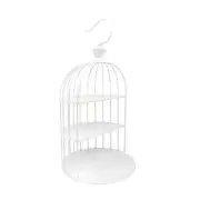 BIRD CAGE CAKE STAND - White, Gold or Black | Display Stand