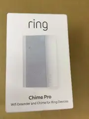 Ring Chime Pro Wi-Fi Extender for Smart Doorbell - White