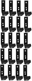 BESPORTBLE 20 Pcs Barbell Stand Wall Barbell Mounted Dumbell Mounted Clothes Hanger Gym Accessories for Weight Lifting Wall Rack Trapbar Dumbbell Rack 4x4 Rack Attachments Trap Bar