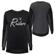 Outerstuff NFL Youth Girls (7-16) Las Vegas Raiders In The Mix Sweatshirt