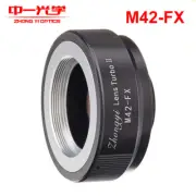 ZHONGYI Lens Turbo II M42-FX Lens Adapter for M42 Mount Lens to Fuji FX Cameras