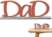 Father's Day Picture Frame, Wooden Picture Frame, Table Picture Frame for Father's Day, Creative Family Picture Frame, Home Decor Accents for Father's Day, , Birthday