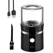Mini Electric Grinder Portable Vanilla Grinder Usb Rechargeable With A Cleaning Brush For Herb Tea