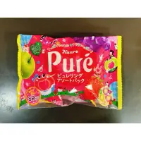 在飛比找蝦皮購物優惠-日本糖果 軟糖 Pure 日系零食 甘樂Kanro 綜合水果