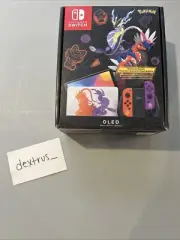 Brand New Nintendo Switch OLED Pokemon Scarlet and Violet USA Ed. HEGSKEAAAUSZ