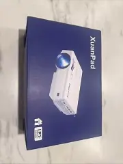 Xuanpad Mini Projector, 2024 Upgraded Wifi Bluetooth Projector, Portable Project