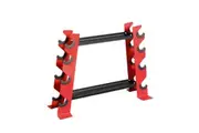 fitnessLAB 4 Tier Dumbbells Rack Stand Home Gym Strength Exercise Weights Holder