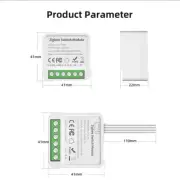 For ZigBee Light Switch Module For Tuya Smart App Compatible Voice Control