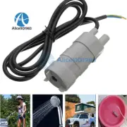 1-10PCS 12V DC 1.2A Micro Submersible Motor Water Pump 5M 14L/Min 600L/H 6-15V
