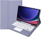 Keyboard Case for Galaxy Tab S10 Plus/S9 Plus/S9FE Plus, Purple