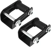 1 pair Rear Leaf Spring Shackle Kit (Left Driver & Right Passenger Side) Fit for 94-04 S10 GMC Sonoma, 95-05 Blazer,96-20 Isuzu Hombre, 94-01 Jimmy Oldsmobile Bravada. Replaces 722-028 15665302