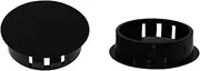 Round Plastic Plug, Plastic End Cap, Pipe Tubing End Cap, SAFYY Plastic Plug Insert End Cap for Metal Tubing, Fence, Glide Insert for Pipe Post, Chairs and Furniture