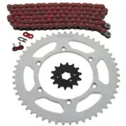 1997-2002 Kawasaki KLX300 KLX 300 Red Chain And Sprocket 14/51 112L