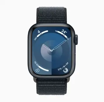 Apple Watch S9 GPS版 45mm午夜色運動型錶環
