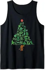 [STAR WARS] Holiday Christmas Tree Tank Top