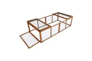 Chicken coop LARGE Run Guinea Pig Cage Villa Extension Rabbit hutch house pen