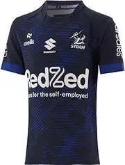 [O'Neills] NRL 2025 Training Tee - Melbourne Storm - Navy - Youth Kids