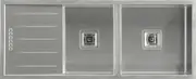 Hafele Squareline Sink G3 1&3/4 Bowl & Drainer