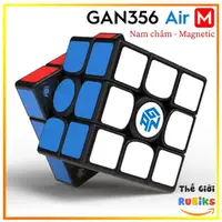 在飛比找蝦皮購物優惠-Rubik 3x3 GAN 磁鐵 356 Air M 黑色邊