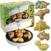 Dinosaur Mini Waffle Maker- 5 Different 3D Shaped Dinos in Minutes- Special E...