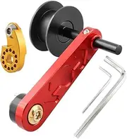SMZhomeone Single Speed Chain Tensioner Bike Accessories Aluminum Alloy With Integrated Torque Regulator For Optimal Performance(Red)