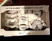Wedgwood Beatrix Potter Peter Rabbit Tea Set - 10 pieces in original box