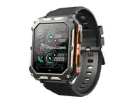 Indestructible Smartwatch, Rugged Tactical Smartwatch With Heart Rate Monitoring