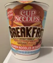 Limited Edition Nissin Breakfast Flavor Ramen Cup Noodles FREE US SHIPPING