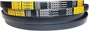 Type C Rubber Drive V Belt Power Transmission Strap Conveyor Belts 1100mm-2000mm(Li 1200mm)